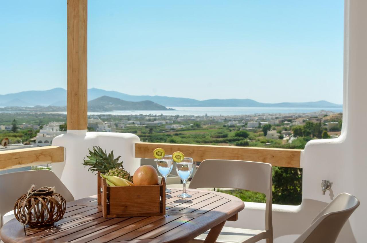 Naxos Pantheon Luxury Apartments Agkidia Exterior foto