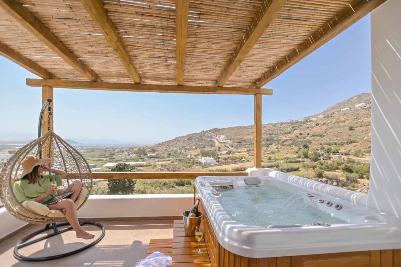 Naxos Pantheon Luxury Apartments Agkidia Exterior foto